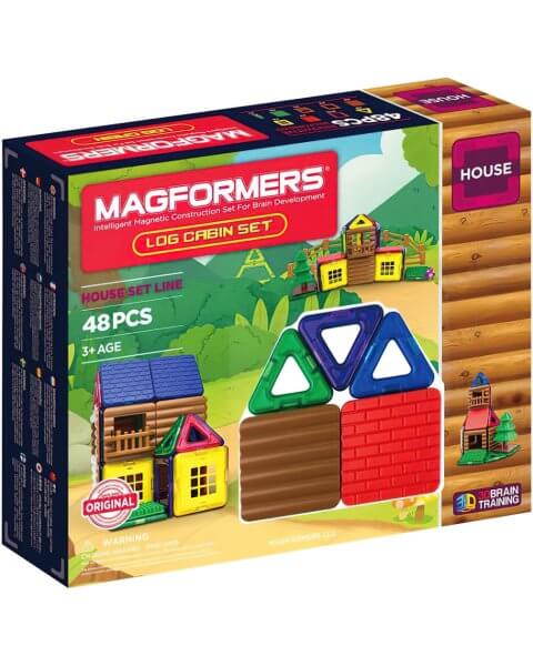Magformers magnetinis konstruktorius „Log Cabin” 