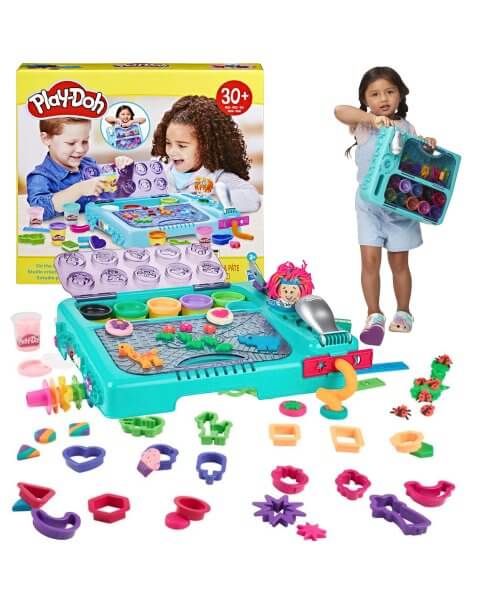Play-Doh plastilino rinkinys - kūrybinė studija lagaminėlyje, F3638
