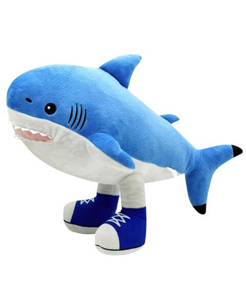 Pliušinis žaislas ryklys „Tralalero Tralala”, 36 cm 