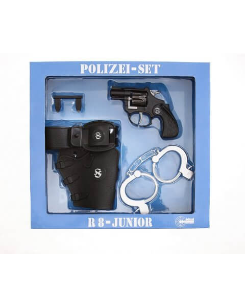 Policininko rinkinys su pistoletu, 8 šovinių 