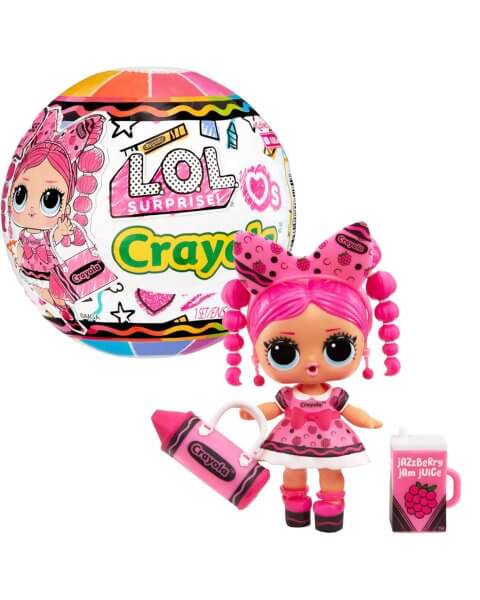 LOL Surprise! lėlė siurprizas &bdquo;Crayola&rdquo; 