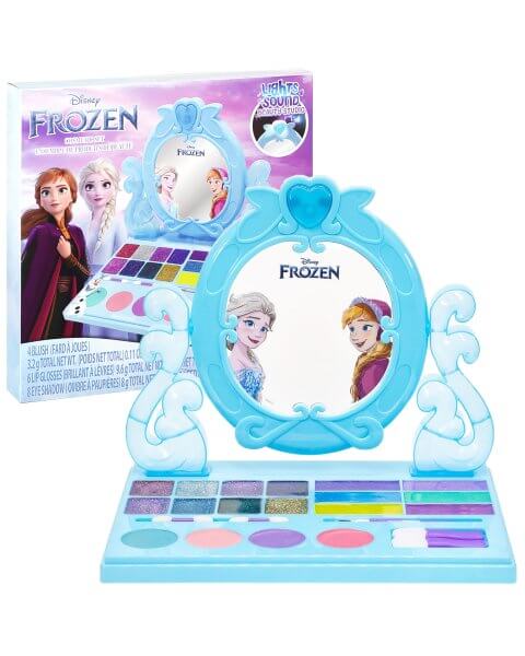 Frozen grožio rinkinys mergaitėms su muzikiniu veidrodžiu 