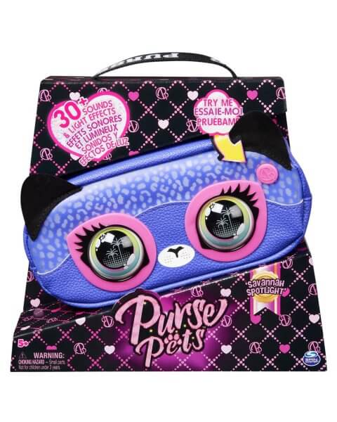 Interaktyvus rankinukas mergaitėms „Savannah Spotlight”, Purse Pets