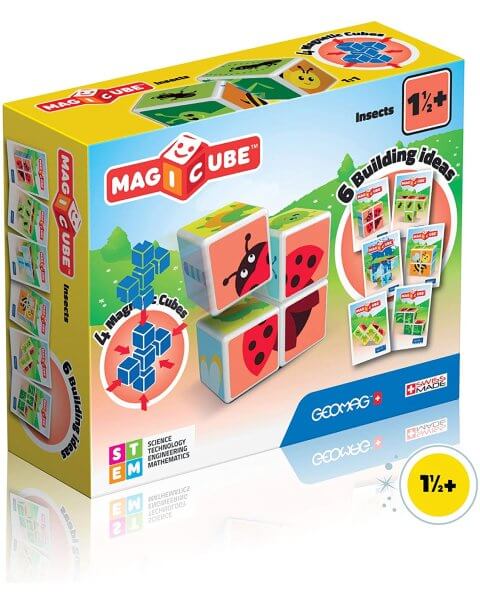 Geomag magnetiniai kubeliai &bdquo;Vabaliukai&rdquo; 