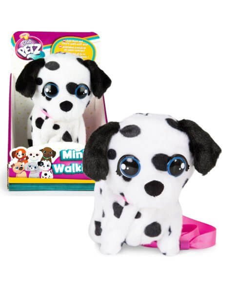 Žaislinis &scaron;uniukas su pavadėliu, dalmantinas Mini Walkiez 