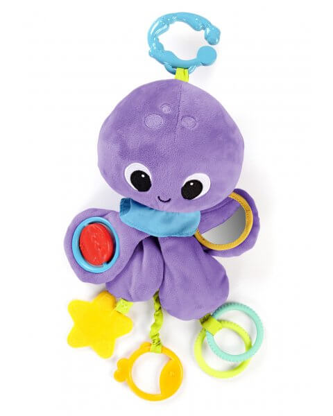 Pakabinamas žaislas-aštuonkojis kūdikiui „Twirly Whirly”, Bright Starts