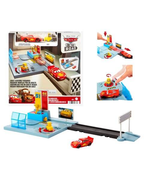 Cars lenktynių centras su Žaibu Makvynu „Dinoco Rusteze Racing Center”, HGV69