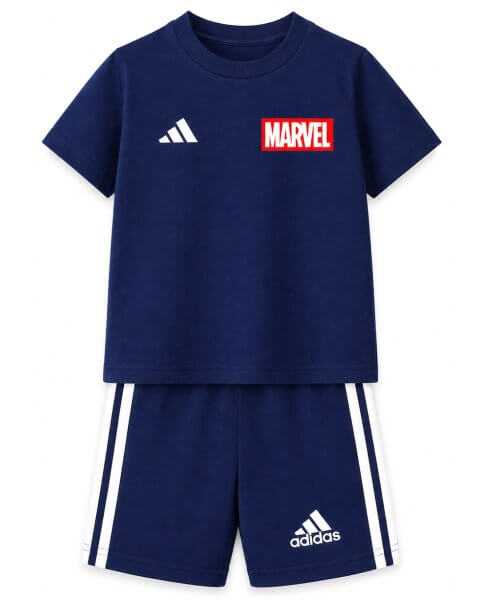 Komplektas berniukui su mar&scaron;kinėliais ir &scaron;ortais &bdquo;Marvel: Paw Patrol&rdquo;, tamsiai mėlynas 
