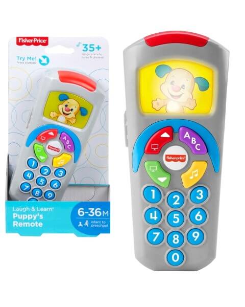 Fisher-Price interaktyvus telefonas su garsais ir &scaron;viesomis, HVY75 