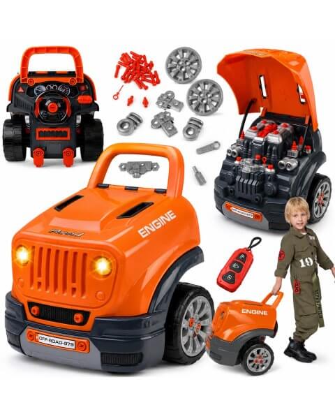 Vaiki&scaron;kas meistro darbastalis - autoservisas su įrankiais &bdquo;Off-road Engine&rdquo; 
