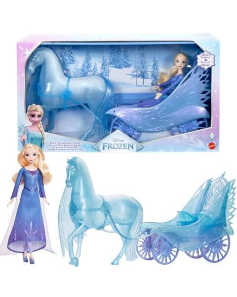 Frozen lėlė Elza su karieta ir žirgu, JBG56 