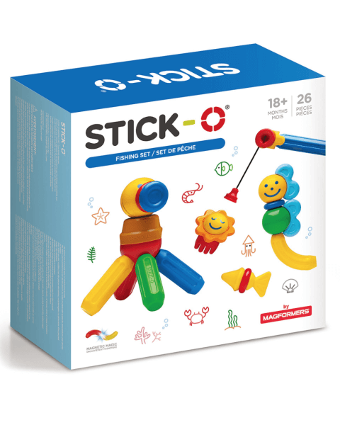 Magformers magnetinis žvejybos žaidimas Stick-O, 26 det.