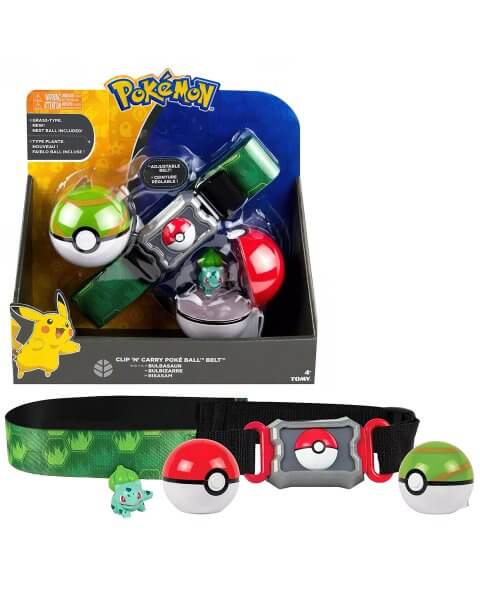 Pokemon diržas „Clip & Carry Poke Ball Belt”, Bulbasaur 