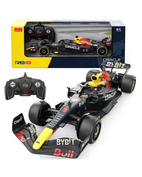 Pulteliu valdomas Formulės-1 automobillis &bdquo;Red Bull  F1 RB18&rdquo;, 31 cm 