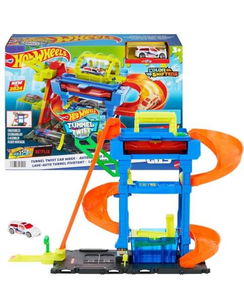 Hot Wheels automobilių plovykla &bdquo;Tunnel Twist Car&rdquo;, HTN80 