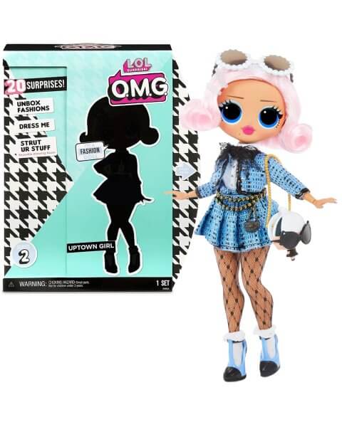 LOL Surprise! lėlė OMG su 20 siurprizų „Uptown Girl”