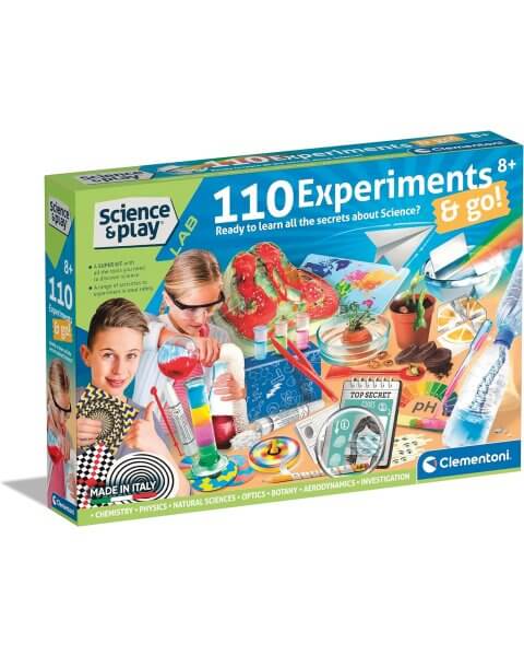 Bandymai vaikams „110 eksperimentų”, Clementoni