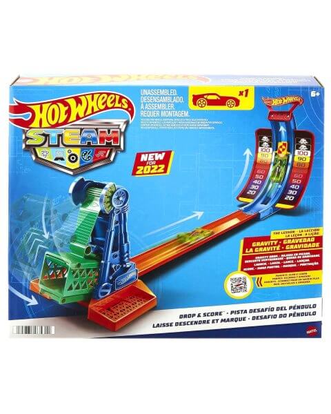 Hot Wheels trasa &ldquo;STEAM Drop & Score&rdquo;, HDY47 