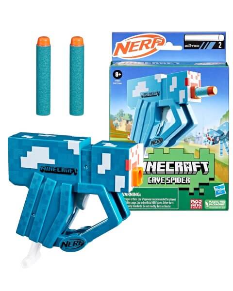 Nerf Minecraft &scaron;autuvas &bdquo;Cave Spider&rdquo;, F7967 