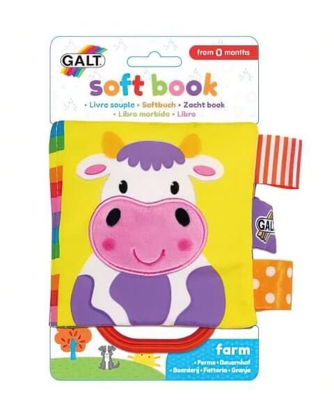 Mink&scaron;ta knygutė kūdikiui &bdquo;Ferma&ldquo;, Galt 