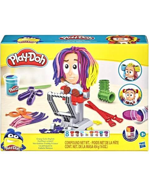 Play-Doh plastilino kirpėjo rinkinys „Pašėlusios šukuosenos”, F1260