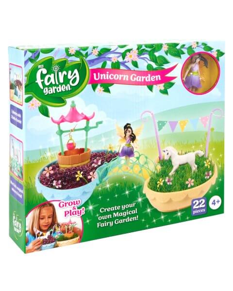 Fėjų namelis su auginamu vienaragių sodu „Unicorn Garden”, My Fairy Garden