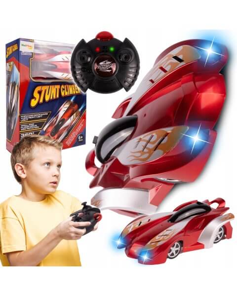 Pulteliu valdoma mašina važiuojanti sienomis „Stunt Climber“ 