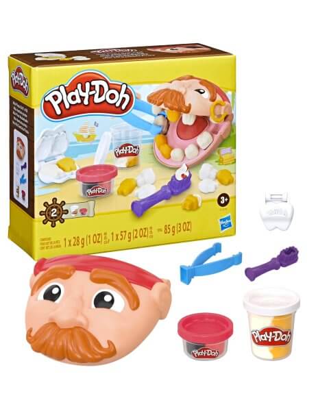 Play-Doh plastilino rinkinys &bdquo;Mini Dantistas&rdquo;, F7379 