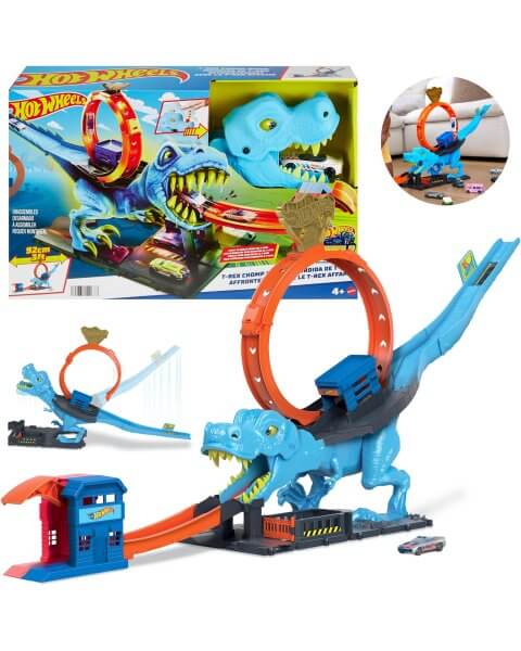 Hot Wheels trasa „Dinozauras su kilpa”, HKX42