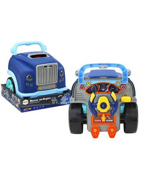 Vaikiškas meistro darbastalis - autoservisas su įrankiais „Motor Engine”