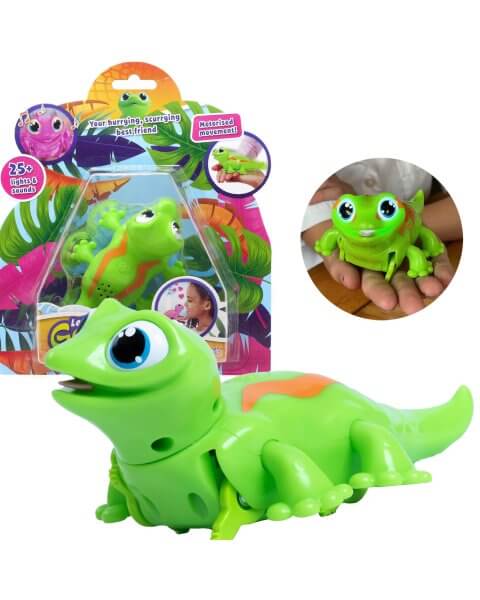 Interaktyvus driežas &bdquo;Let's Go Gecko&rdquo;, žalias 