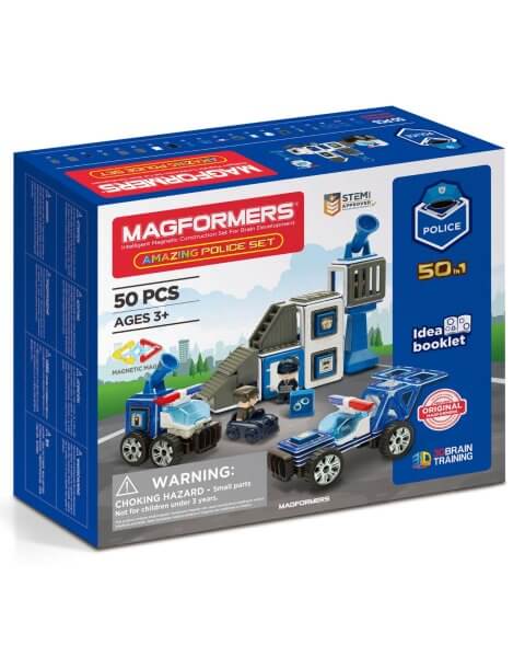 Magformers magnetinis konstruktorius &bdquo;Amazing Police Set&rdquo; 