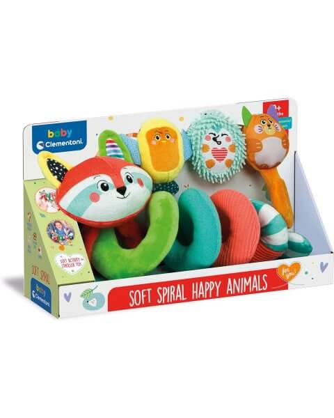 Pakabinamas žaislas - spiralė kūdikiui „Lapiukas”, dėžutėje, Baby Clementoni