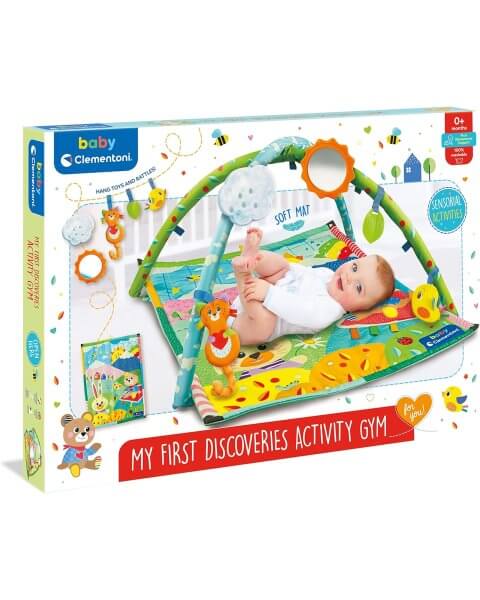 Lavinamasis kilimėlis kūdikiui &bdquo;My First Discoveries&rdquo;, Baby Clementoni 