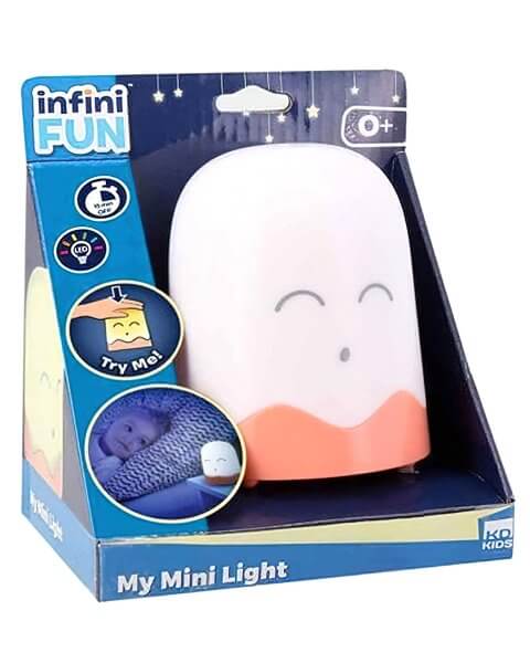Naktinė lemputė vaikams &bdquo;Tiny Boo Night Light&ldquo;, Infini Fun 