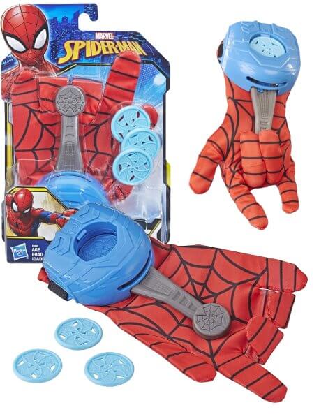 Žmogaus Voro tinklą leidžianti pirštinė „Spiderman Web Launcher Glove”, E3367