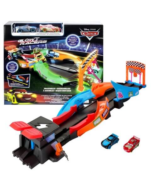 Cars &scaron;vytinti trasa &bdquo;Launch &lsquo;N Criss Cross Playset&rdquo;, HPD80 