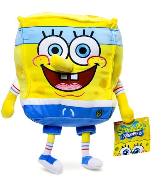 SpongBob pliušinis žaislas Kempiniukas mėlynas, 30 cm