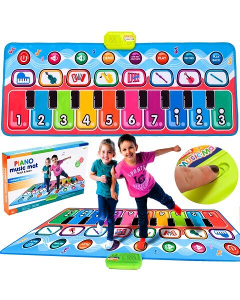 Muzikinis kilimėlis pianinas &bdquo;Touch & Learn&rdquo;, 130 cm 