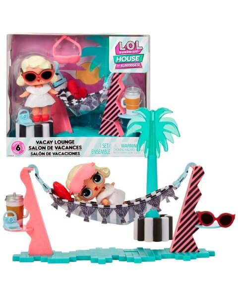 LOL Surprise! lėlė su aksesarais &bdquo;Vacay Lounge&rdquo; 