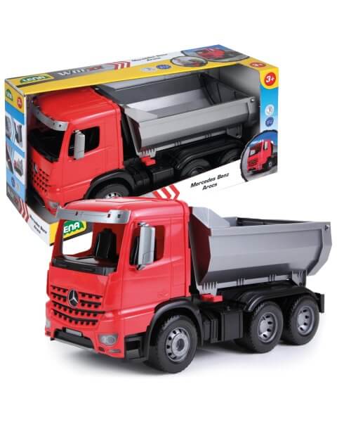 Žaislinis savivartis „Mercedes Arocs”, 45 cm, Lena 