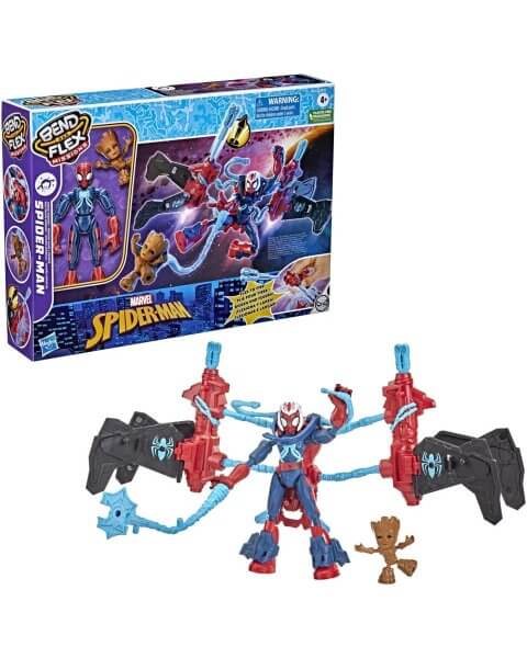 Spiderman „Bend and Flex“ kosminis lėktuvas 